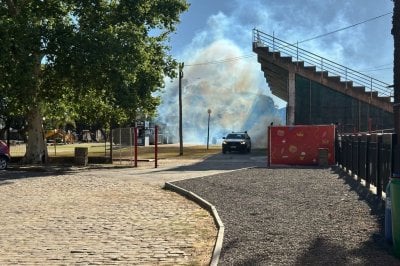 Fumigaron el corsdromo de Gualeguaych