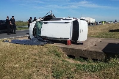 Accidente sobre la Autopista se cobr la vida de un santafesino