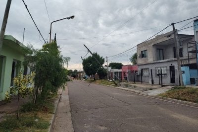 Temporal en Gualeguaych: rfagas intensas y destrozos