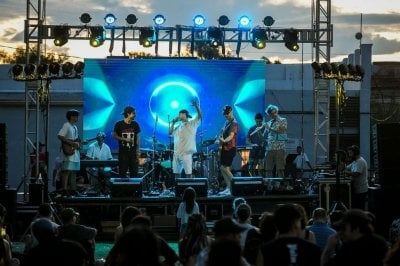 El Skatepark de Paran se llen de msica y juventud