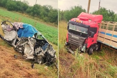 Choque fatal con tres muertos en la ruta 12, cerca de Hasenkamp