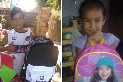 Vuelve la campaa para que mil chicos vuelvan a clases con mochila y tiles escolares