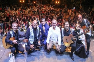 Recreo se engalana para el Festival Folklrico "Luna y Cuerdas"