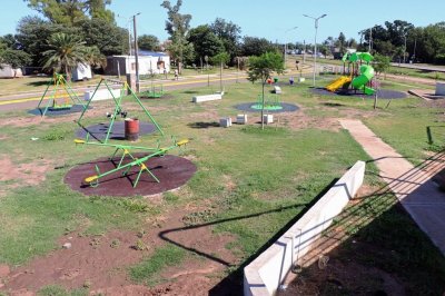 El nuevo Parque Urbano de Timbes ingresa en su ltima etapa