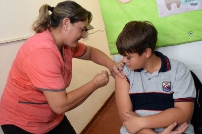 La vacunacin en nios y nias de 5 y 11 aos registra una adhesin del 65%