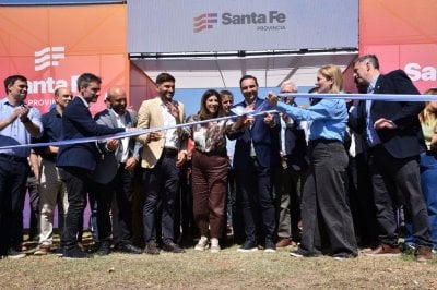 Pullaro en Expoagro habl de mostrar lo mejor que tenemos en Santa Fe